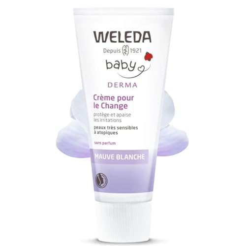 Weleda Baby Diaper Cream - Fragrance-Free Protection with White Mallow & Coconut Oils - 1.7oz