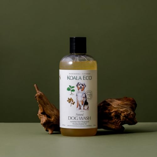 Koala Eco Dog Shampoo - Natural & Non-Toxic with Sweet Marjoram & Rosalina Oil - 500ml