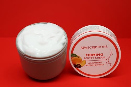 SpaScriptions Body Lotion - Firming Moisture with Caffeine & Peach, pH Balanced - 10oz