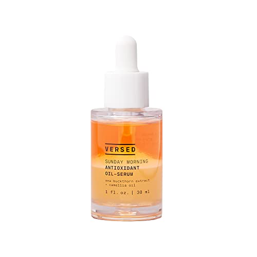 Versed Face Serum - Nourishing Antioxidant Oil with Camellia & Sea Buckthorn - 1 fl oz