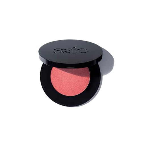 Saie Glow Sculpt Multi-Use Highlighter - Radiant Lift with Hyaluronic Acid, Peachglow - 0.02 oz