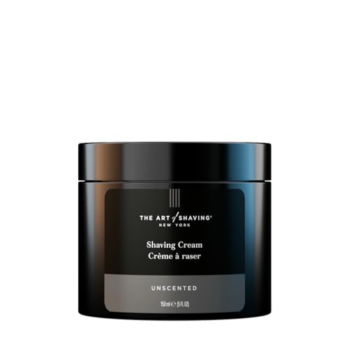 The Art of Shaving Unscented Shaving Cream - Soothing, Hypoallergenic for Sensitive Skin - 5 Fl Oz