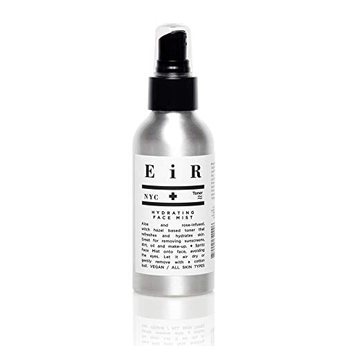 EiR NYC Face Toner - Hydrating Aloe & Rose Infused Witch Hazel, Reduces Oil & Inflammation - 4oz
