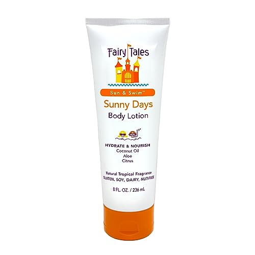 Fairy Tales After Sun Lotion - Hydrates with Aloe & Coconut Oil, Paraben-Free - 8 oz