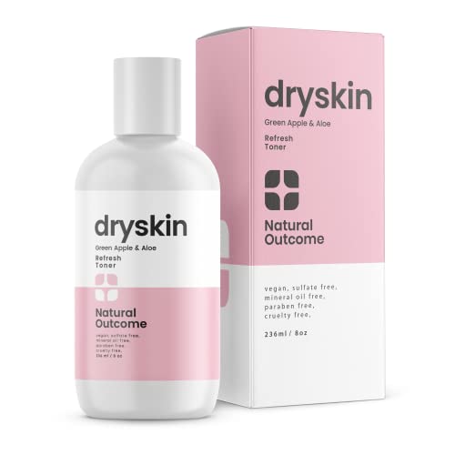 Natural Outcome Hydrating Toner - Nourishes Dry Skin, Alcohol-Free with Aloe & Green Apple - 8oz