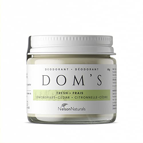 Nelson Naturals Deodorant - All-Day Odor Protection, Aluminum-Free, 100% Natural - 68g