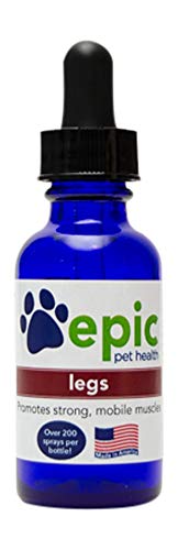 Epic Pet Health Legs - Supports Joint Strength for Older Pets, No Chemicals - 2oz Dropper
