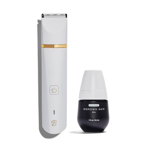 Bushbalm Ingrown Rescue Kit - Prevents Ingrown Hairs, Nourishes Skin - 30ml Oil & Trimmer