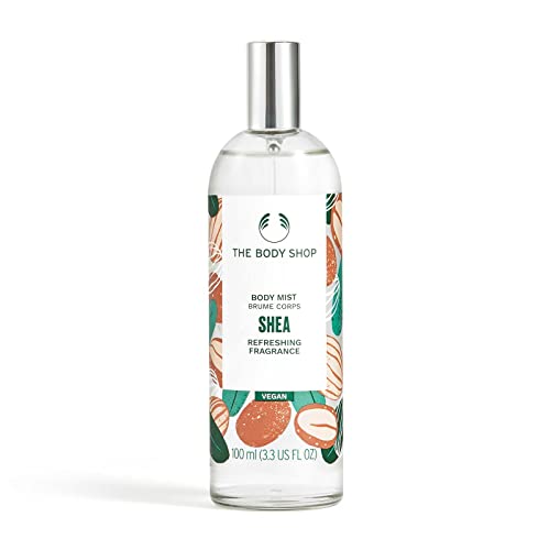 The Body Shop Body Mist - Refreshing Hydration, Vegan Ingredients - Sweet Nutty Scent, 3.3 oz
