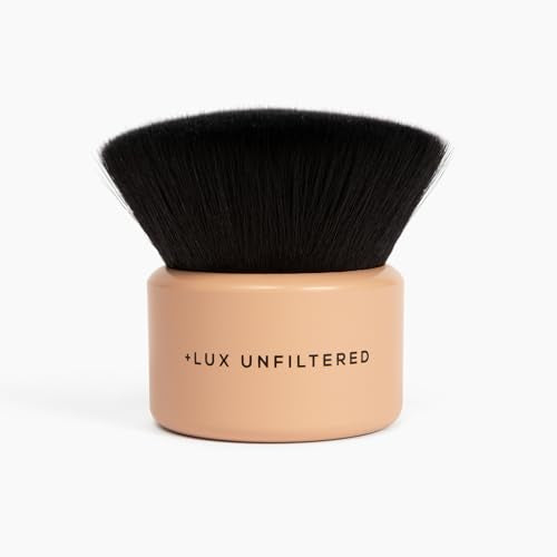 + Lux Unfiltered Body Brush - Flawless Blending for Self Tanner & Body Glow - Vegan Bristles