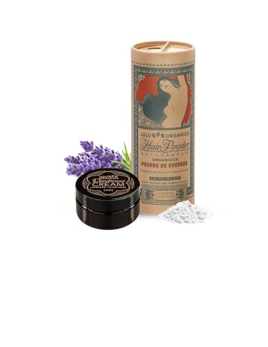 Lulu Organics Deodorant Set - Natural Odor Absorbers, Lavender & Clary Sage - 2pc Bundle