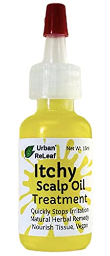 Urban ReLeaf Scalp Treatment - Natural Itch Relief for Braids, Wigs & Tight Styles - 15ml