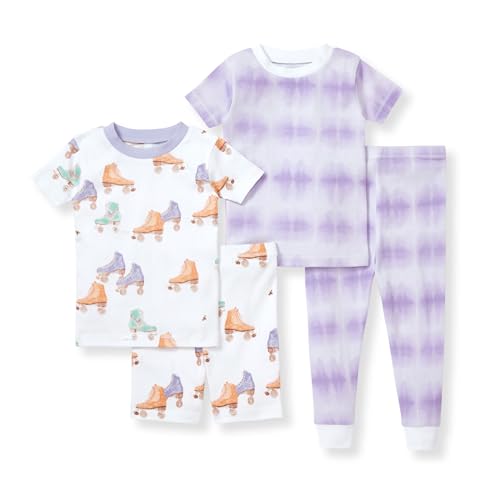 Burt's Bees Baby Pajamas - 100% Organic Cotton, Soft & Stretchy, Gentle Fit - 2-Piece Set, 3T