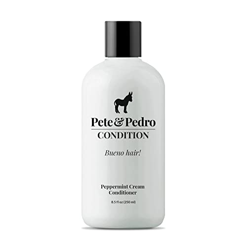 Pete & Pedro Conditioner - Nourishing Peppermint Hydration for All Hair Types - 8.5 oz