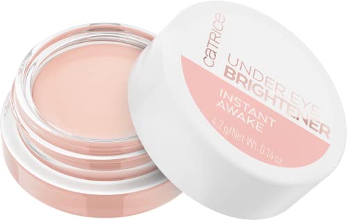 Catrice Under Eye Brightener - Conceals Dark Circles, Hyaluronic Acid & Shea Butter - 010 Light Rose