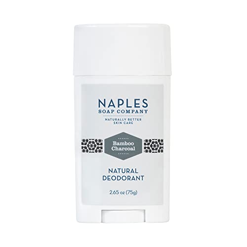 Naples Soap Company Deodorant - Long-Lasting Odor Protection, Natural Ingredients - 2.65oz