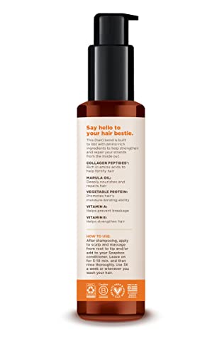 Soapbox Let's Bond Hair Treatment - Nourishes & Strengthens Fine Hair, Vegan & Paraben Free - 5oz