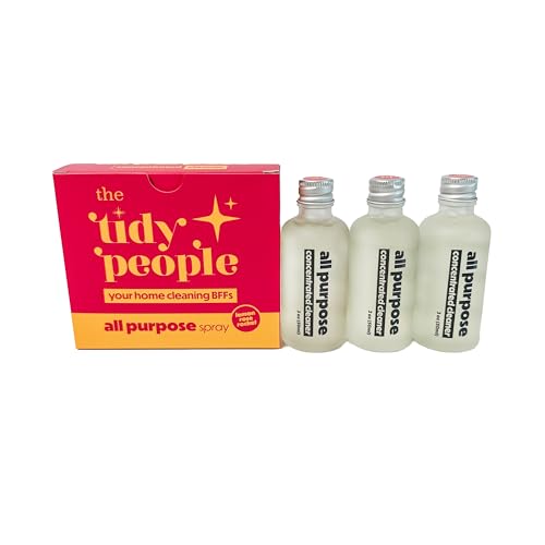 The Tidy People All Purpose Cleaner - Plant-Powered, Safe for Kids & Pets - 3 Pack Refill, 48oz