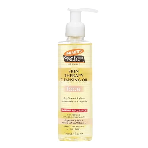 Palmer's Cocoa Butter Facial Cleanser - Deep Cleans, Non-Comedogenic, Rosehip Scent - 6.5oz