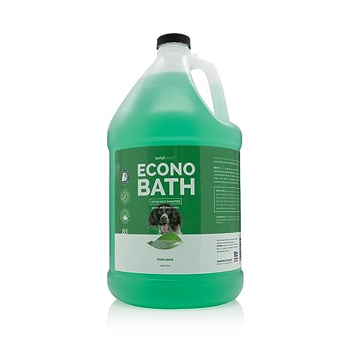 Bark Basics Econo Bath Dog Shampoo Gentle Cleansing, Moisturizes,
