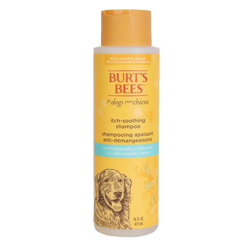 Burt's Bees Dog Shampoo - Itch Relief & Coat Conditioning, Cruelty-Free, 16oz