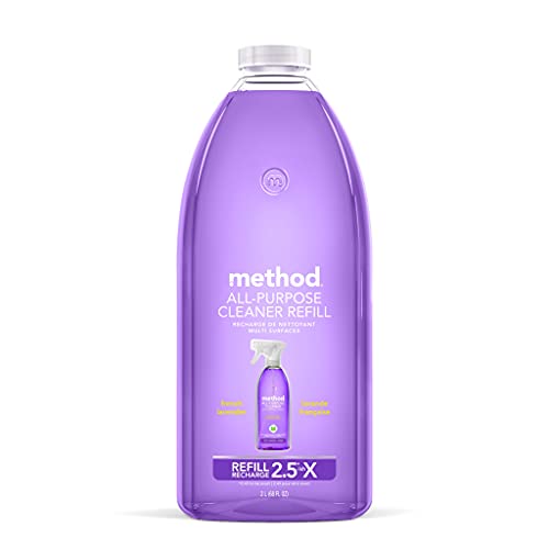 Method All-Purpose Cleaner Refill - Plant-Based Power, Cruelty-Free, French Lavender - 68oz