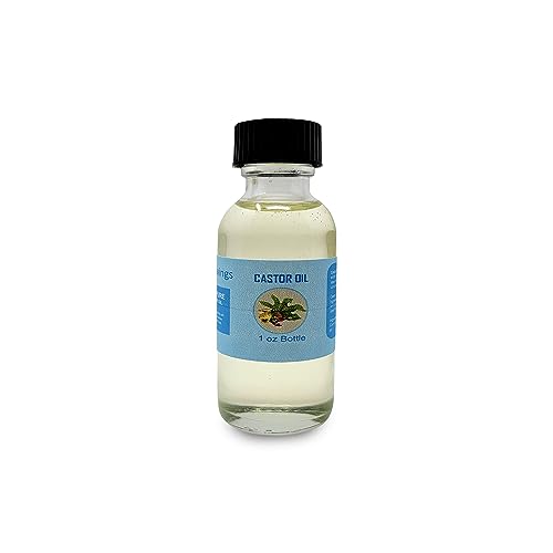 Onisavings Castor Oil - Moisturizing & Healing, USDA Organic, Cold-Pressed - 8oz