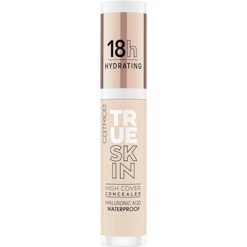 Catrice True Skin High Cover Concealer - Hydrating, Waterproof, Vegan - 002 Neutral Ivory