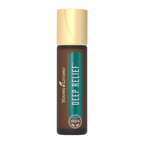 Young Living Deep Relief Muscle Rub - Instant Cooling & Soothing Comfort, Natural Oils - 10ml