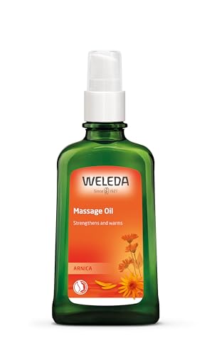 Weleda Arnica Muscle Massage Oil - Soothes Sore Muscles, Plant-Based Oils - 3.4 Fl Oz