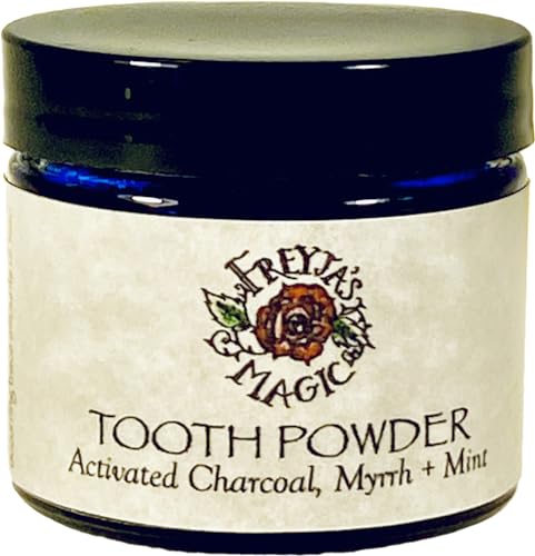 Montana Myrrh Tooth Powder - Brightening, Remineralizing with Charcoal & Mint - 2 oz