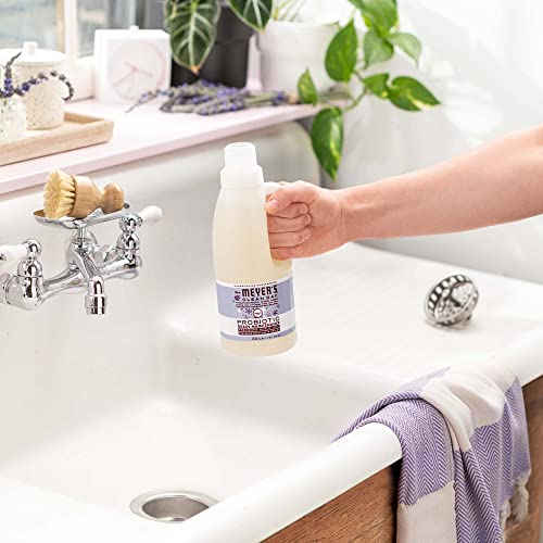 Mrs. Meyer's Probiotic Drain Cleaner - Prevents Buildup, Lavender Scent, USDA Certified - 32oz