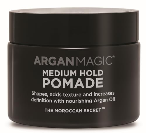 Argan Magic Hair Pomade - Shapes & Texturizes, Nourishing Argan & Castor Oil - 8 Oz