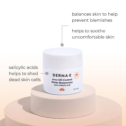 Derma E Blemish & Acne Treatment - Balances Skin, Reduces Redness & Irritation - 2 oz