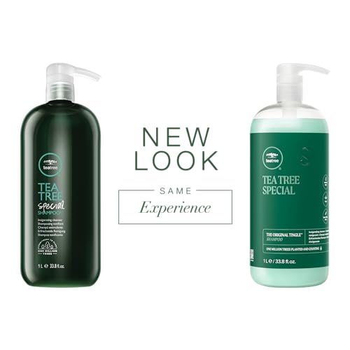 Tea Tree Special Shampoo - Deep Clean & Refresh Scalp, Color Safe for All Hair Types - 33.8 fl. oz.