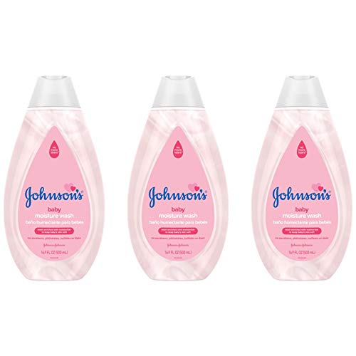 Johnson's Baby Body Wash - Gentle Cleansing, Hypoallergenic, No More Tears - 16.9 fl. oz (Pack of 3)