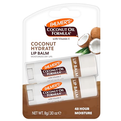 Palmer's Lip Balm Duo - All-Day Hydration, SPF 15 Protection, Coconut Oil - Pack of 2