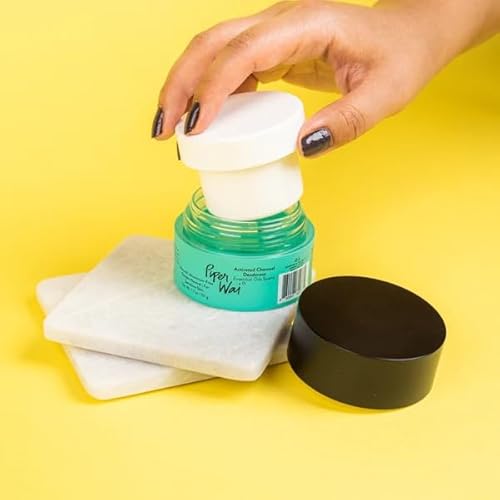 PiperWai Natural Deodorant Cream - Long-lasting Odor Protection, Aluminum Free, Refillable - 50g