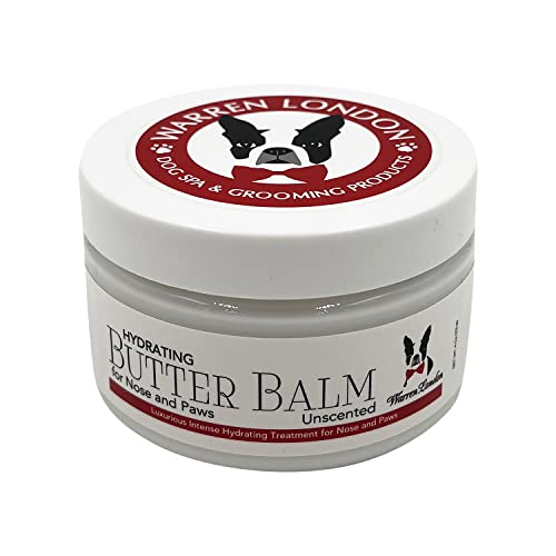 Warren London Paw Balm - Soothing Moisturizer for Dry Paws & Nose, Unscented - 4oz