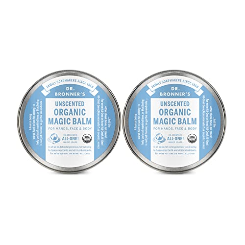Dr. Bronner's Baby Moisturizing Cream - Soothes Diaper Rash, USDA Organic - 2 oz, 2-Pack
