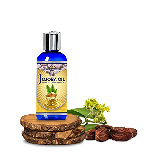 Ancient Health Remedies Jojoba Carrier Oil - Nourishing for Hair & Skin, Non-GMO - 4oz