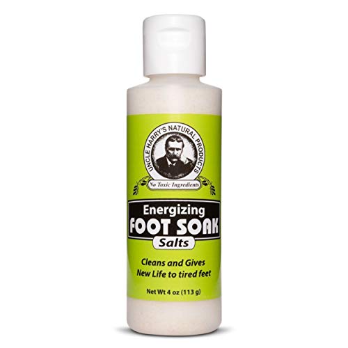 Uncle Harry's Foot Soak - Detox & Circulation Boost with Eucalyptus & Peppermint - 4oz
