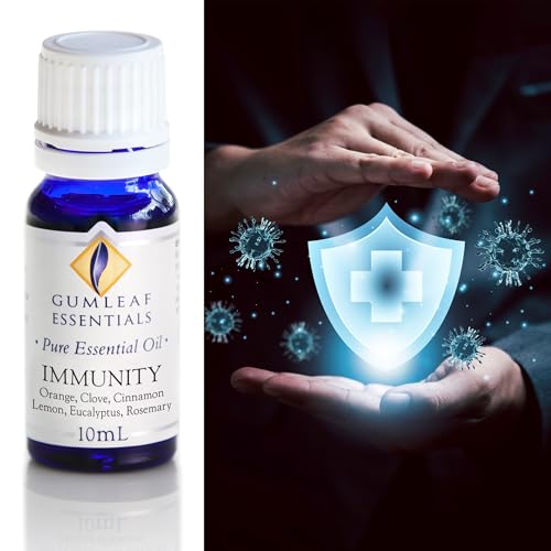 Gumleaf Essentials Immunity Essential Oil Blend - 100% Pure, Vegan, No Additives - 10ml