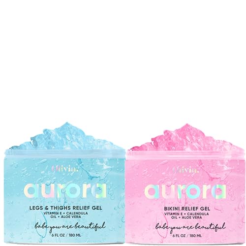 Olivia After Shave Balm - Soothes Razor Bumps & Redness, Natural Ingredients - 4oz