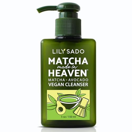 LILY SADO Matcha Made in Heaven Facial Cleanser - Clears Acne, Balances Skin - 5oz