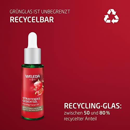 Weleda Face Oil - Hydrating Pomegranate & Aloe Vera Blend for Radiant Skin - 1 Fl Oz