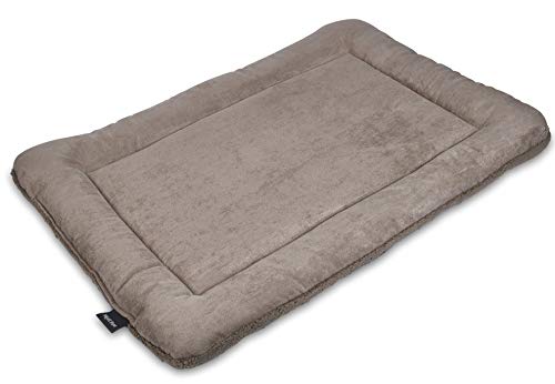 West Paw Dog Bed - Soft Suede & Fleece, Non-Toxic, Recycled Materials - Oatmeal, X-Large