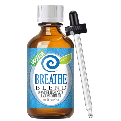 Healing Solutions Breathe Blend Essential Oil - 100% Pure, GC-MS Tested - 120ml