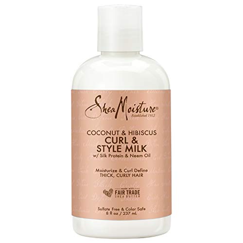 SheaMoisture Hair Styling Cream - Moisturizes & Defines Curls, Free of Sulfates & Silicones - 8oz