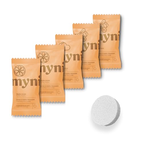 Myni Foaming Hand Soap Refills - Hydrating, Gentle Formula, Biodegradable Packaging - 5x500ml